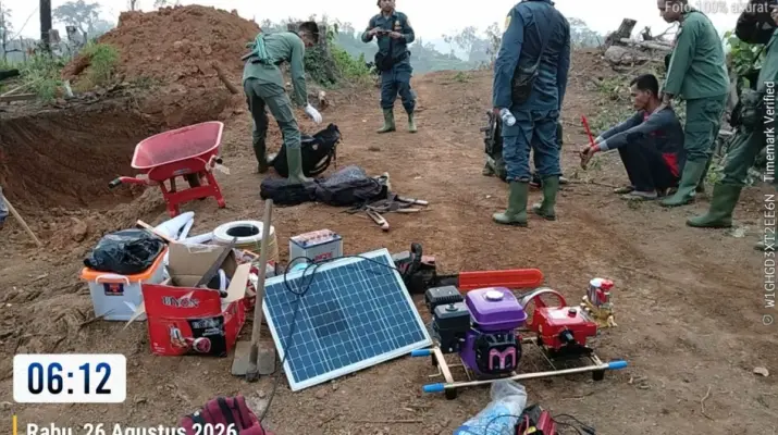 Kemenhut Selamatkan 40 Hektare Zona Inti TNBBS dari Ancaman Perambahan